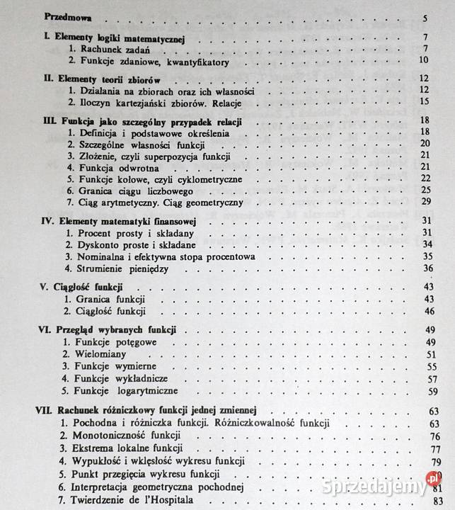 Matematyka z elementami zastosowań w ekonomii M Chełm