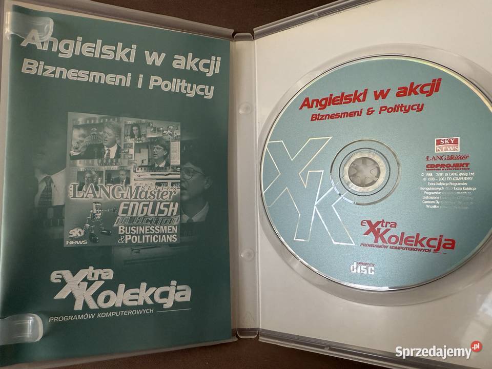 Angielski kurs początkujących 3 płyty Warszawa