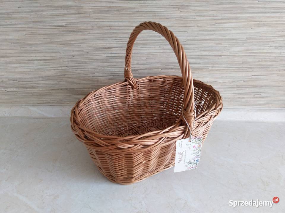 NAJTANIEJ Koszyk Wiklinowy Na Grzyby Kosz Na sprzedam