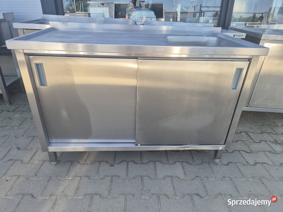 Zlew 1 Komorowy Gastronomiczny Z Szafką Z Gastronomia