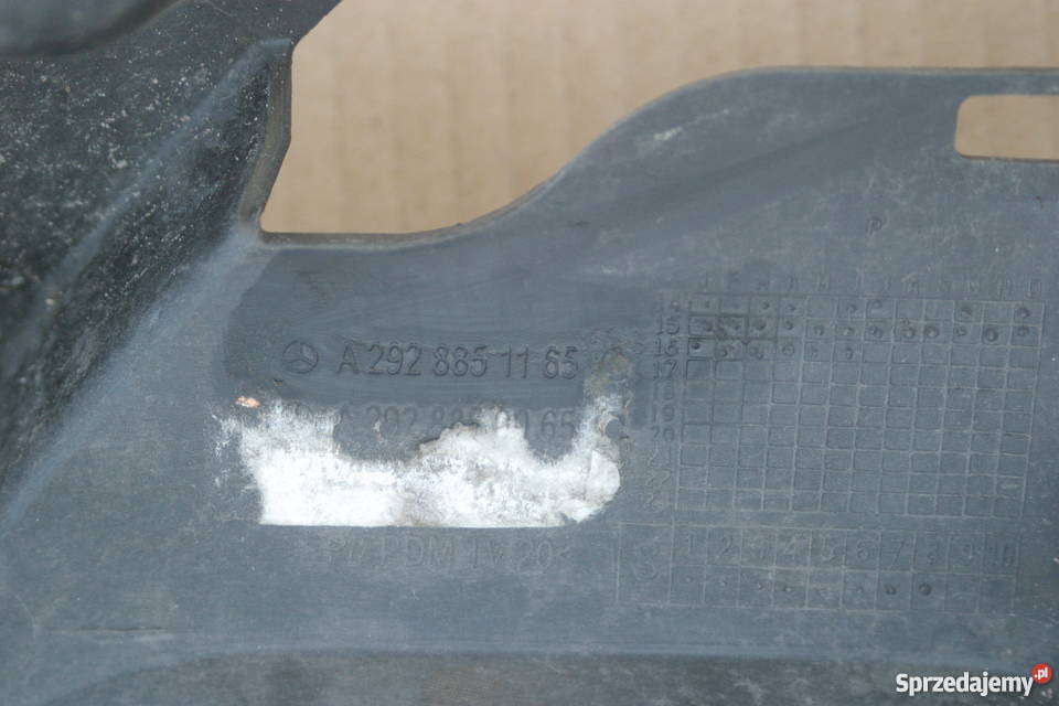 MERCEDES GLE W292 PAS PRZEDNI WZMOCNIENIE PRZÓD