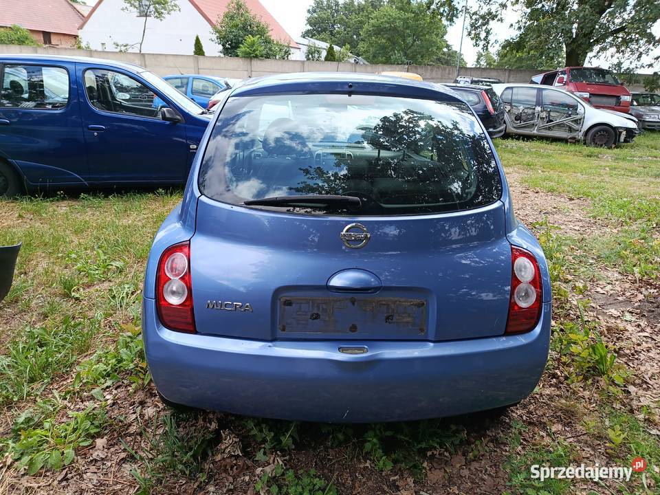 Nissan Micra 12 48 kW 2005 r dawca części wielkopolskie sprzedam