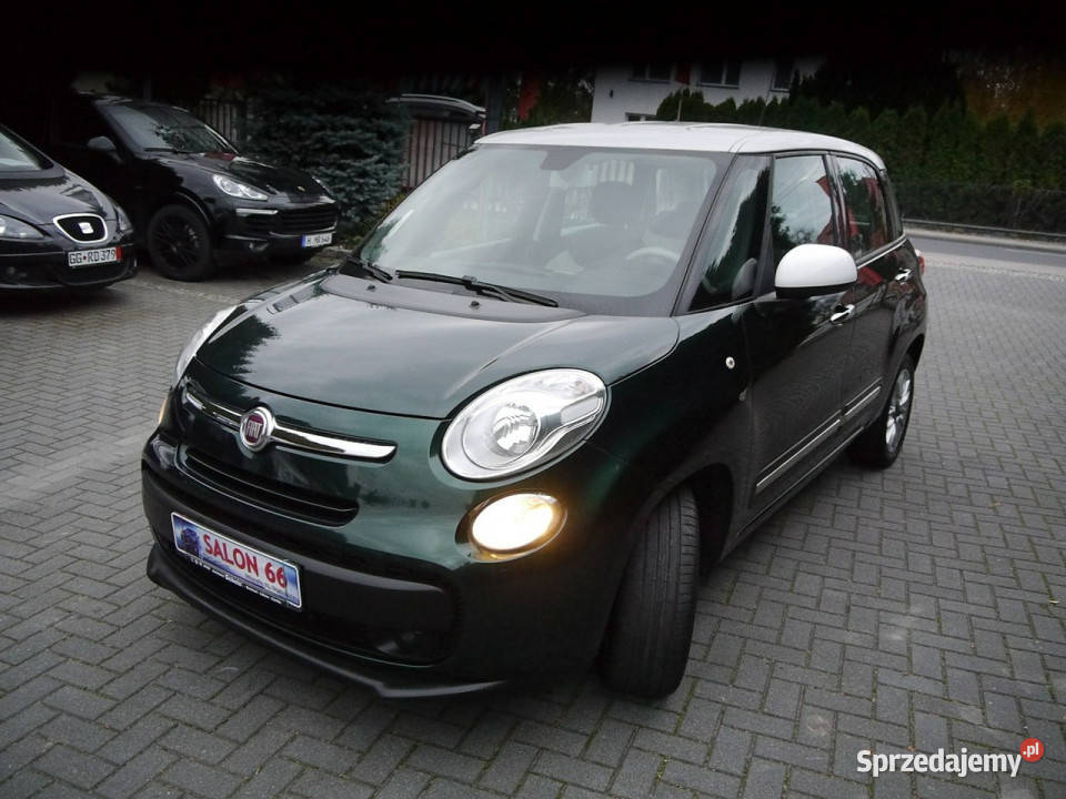 Fiat 500L 16d Stan b zadbany 100bezwypadkowy z światła LED Częstochowa