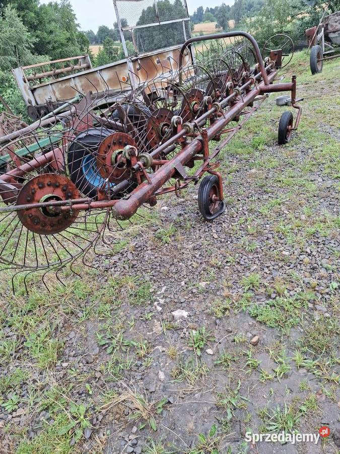 Zgrabiarka przewracarka 7 Zgrabiarki i przetrząsacze