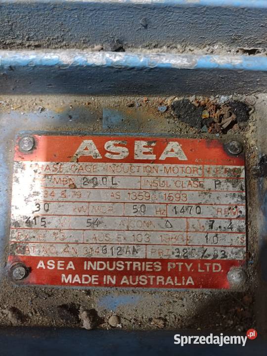 Silnik 30 kw Asea Krzyszkowice sprzedam