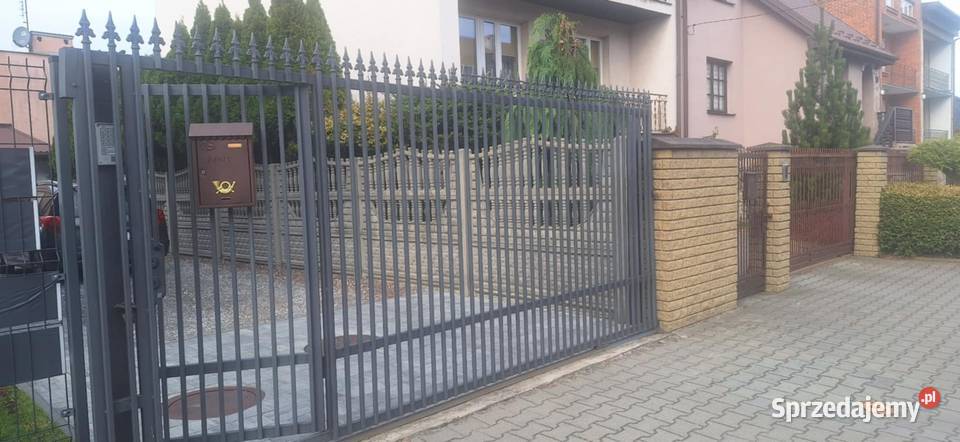 Brama z furtką przesuwna na sprzedaż RADOM mazowieckie sprzedam