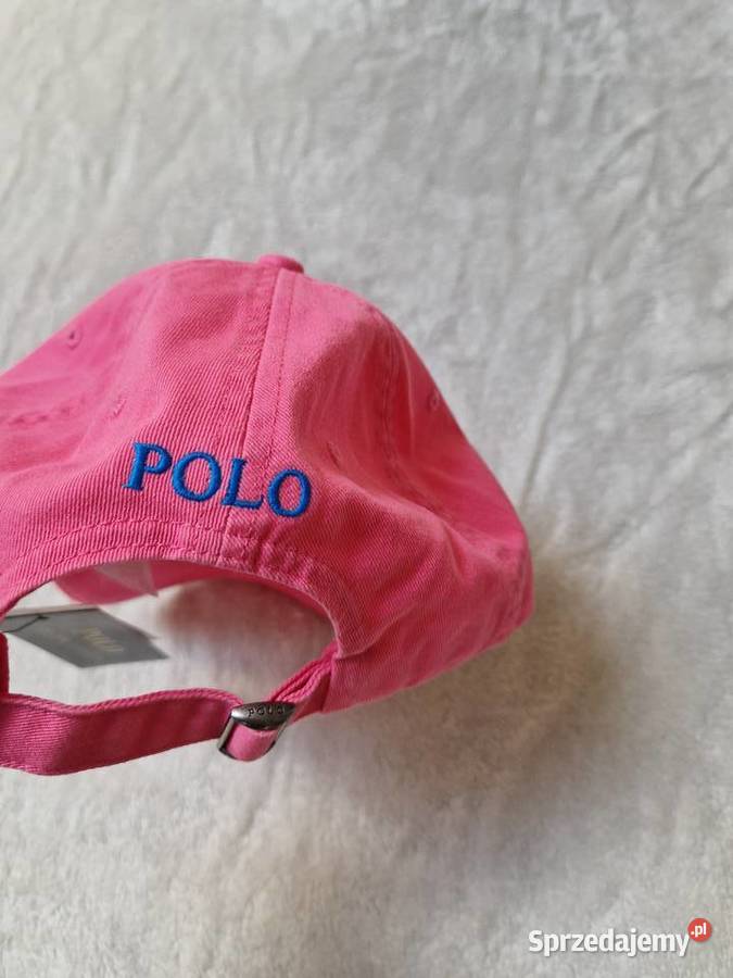 Nowa różowa damska czapka z daszkiem Ralph Bibice