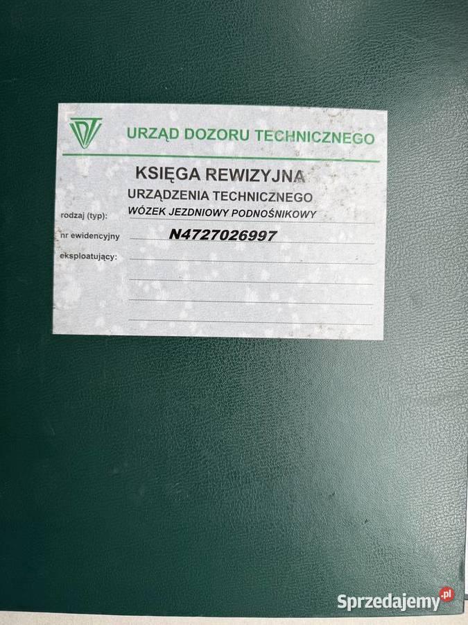 JUNGHEINRICH EFG 320 Dąbrowa Górnicza sprzedam