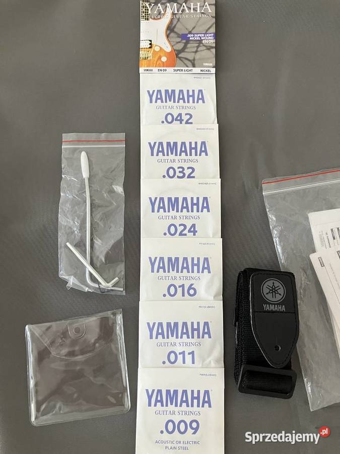 Struny do gitary elektrycznej YamahaEN09pasek Gitary i akcesoria kujawsko-pomorskie