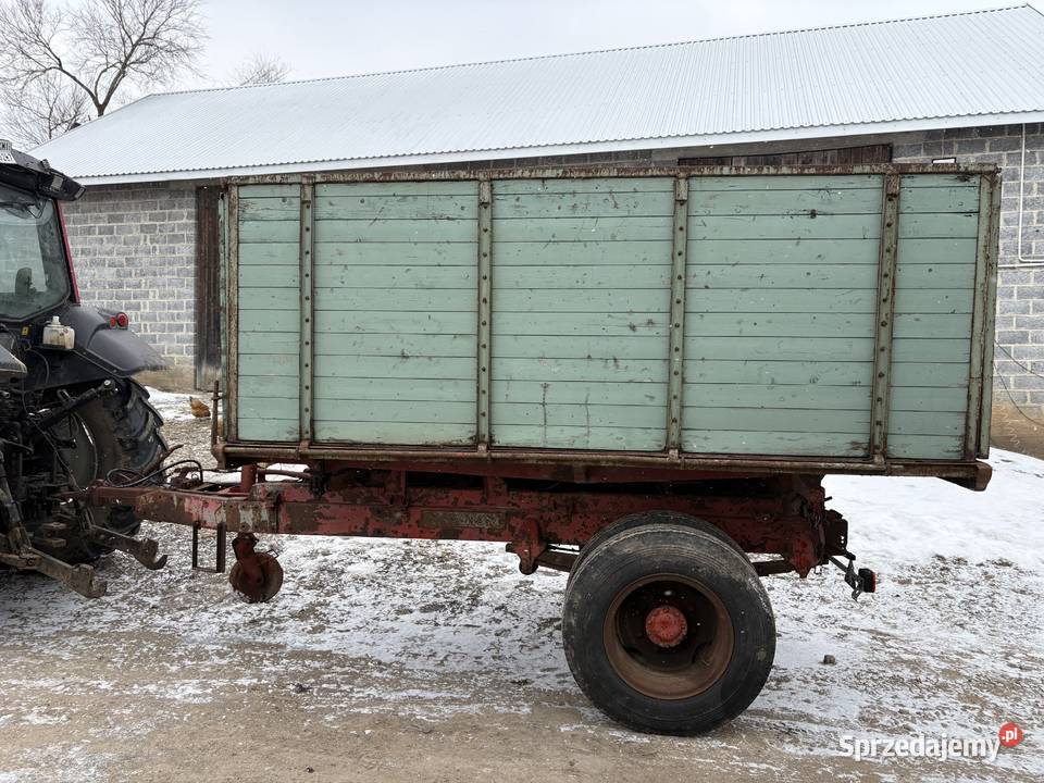 Przyczepa Jednoosiowa Meiller Kipper nieuszkodzony Racławice sprzedam