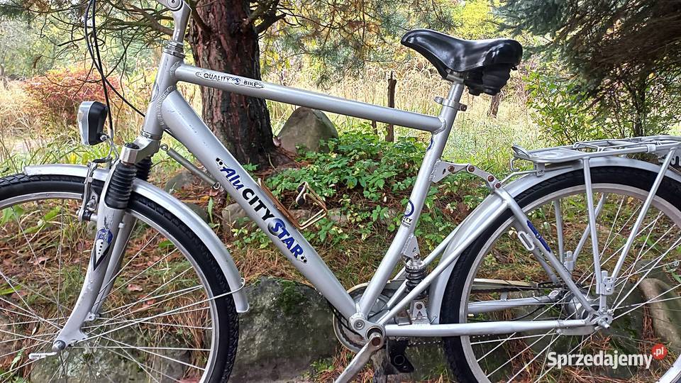 Rower Miejski Męski Alu City Star Sram S7 biegów Wołów sprzedam