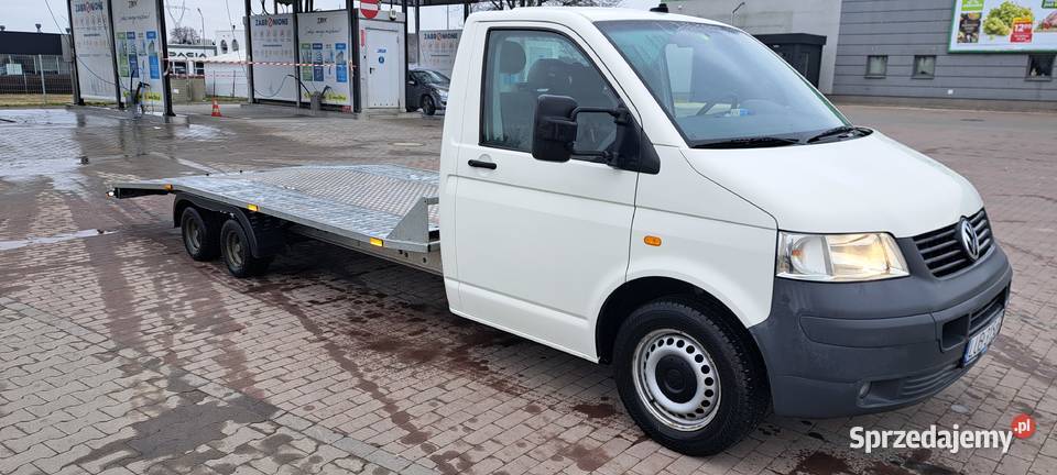 Vw Transporter Autolaweta T5 zadbana niski Motoryzacja Krzczonów-Wójtowstwo sprzedam