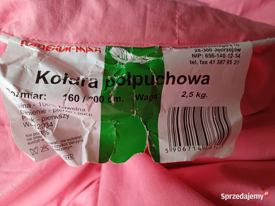 Kołdra zimowa mazowieckie Pruszków