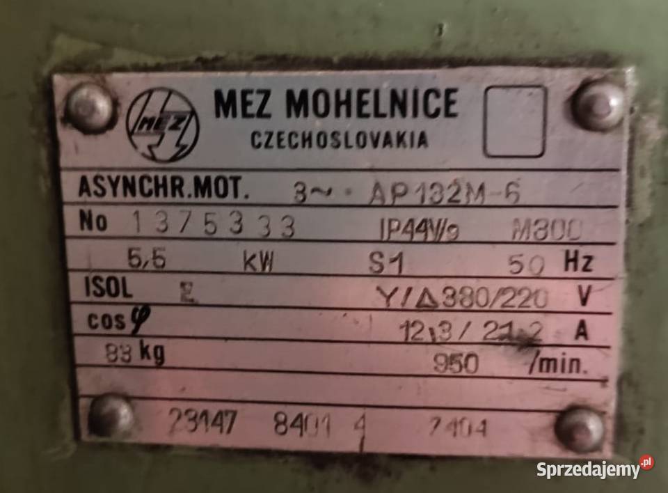 Dłutownica TOS HOV25A skok 250 mm Produkcja Pałczyn