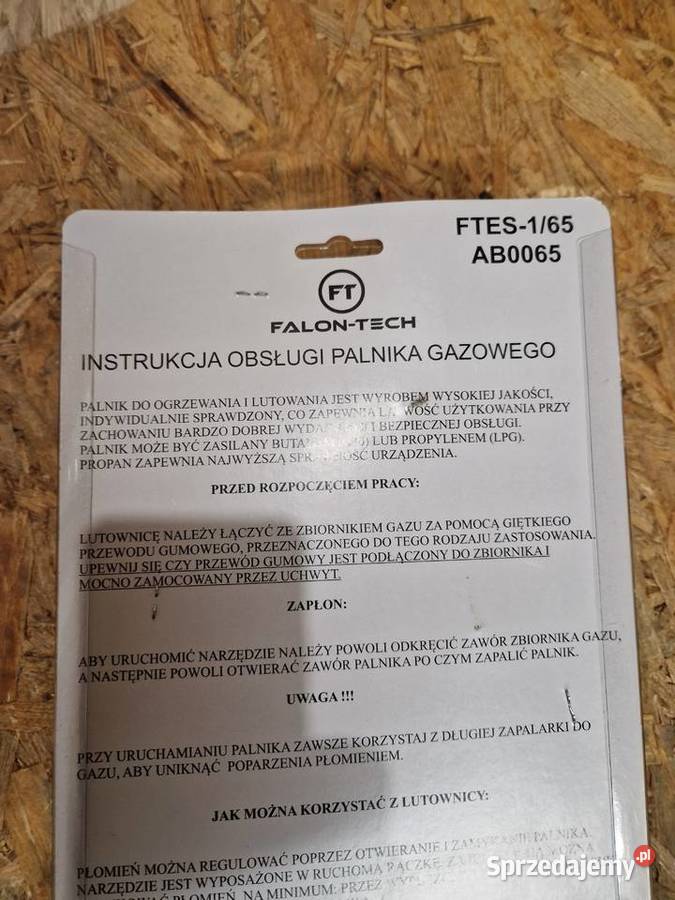 Palnik gazowy AB0065 szeroki 3 dysze Palniki Głogowa