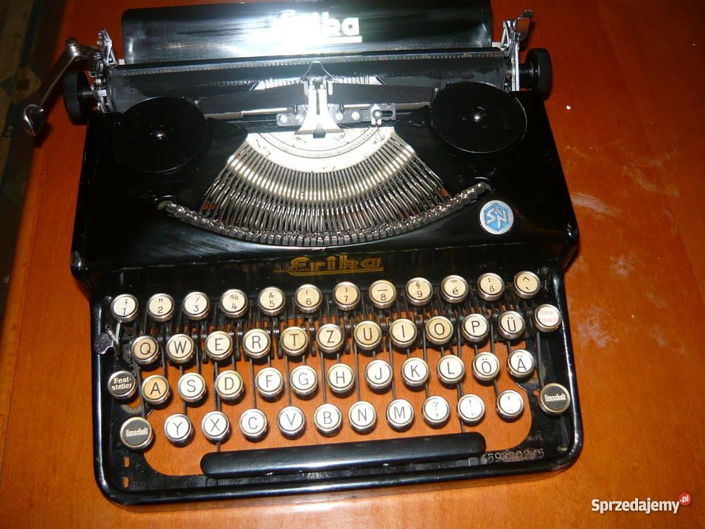 maszyna do pisania erika naumann kujawsko-pomorskie