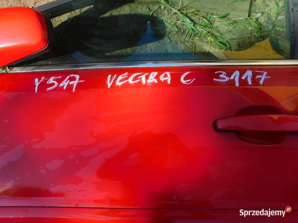 vectra C drzwi kolor Y547 3117 WYSYŁKA Pozostałe Żory
