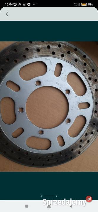Tarcza hamulcowa suzuki VL 1500 osłona silnika wielkopolskie Grodzisk Wielkopolski