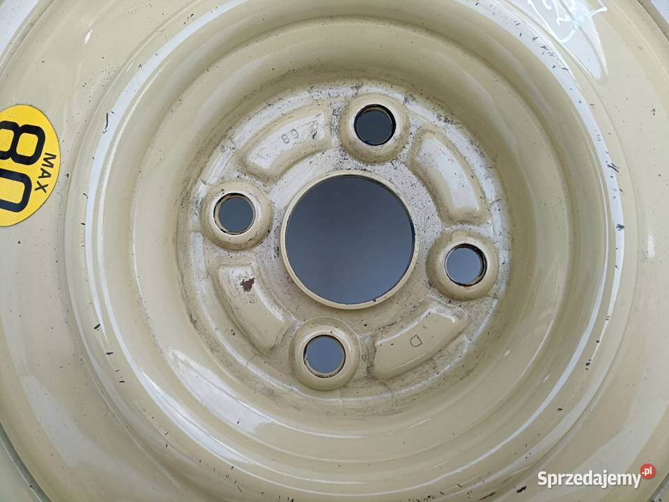 KOŁO DOJAZDOWE Subaru Justy IV 4 dojazdówka Rudka