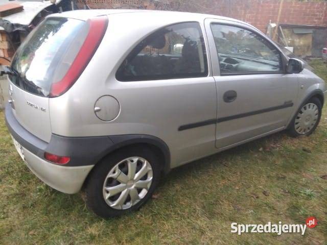 Opel Corsa 2002 r 12 silnik benzyna bez gazu benzyna mazowieckie Ząbki