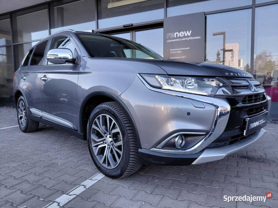 MITSUBISHI Outlander 2017r Automat Bogata Wersja automatyczna Warszawa