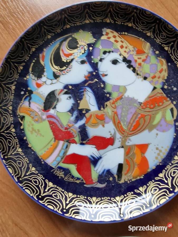 talerze ozdobne dolnośląskie Polanica-Zdrój