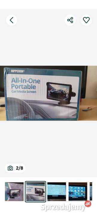 Przenośny wyświetlacz samochodowy sprzedam