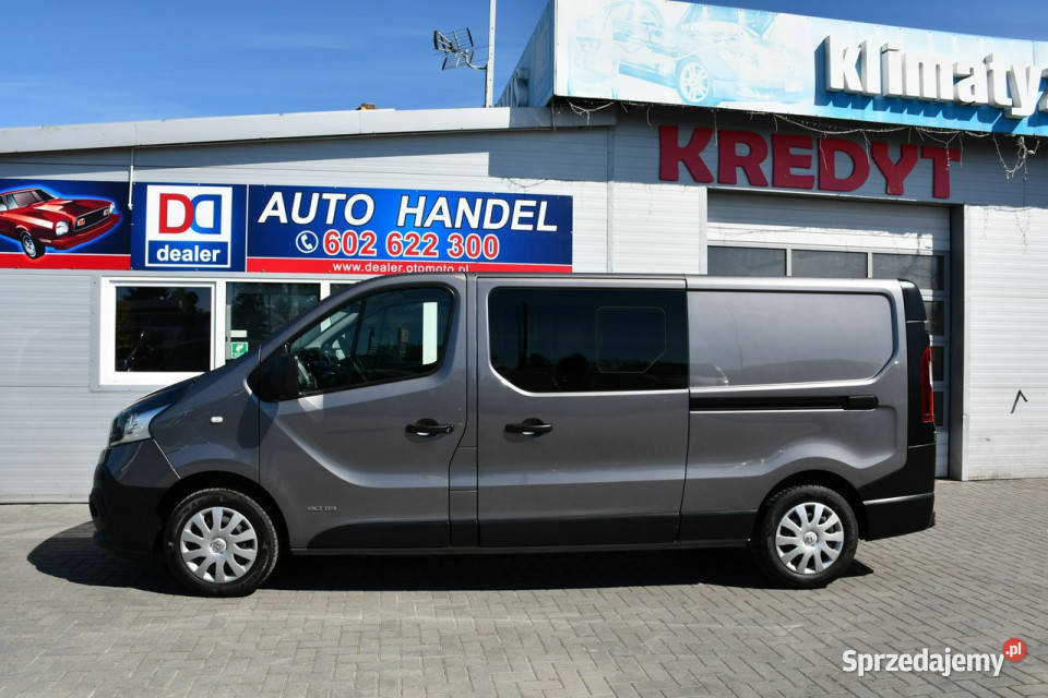 Renault Trafic 16 dCi LONG 2xBoczne drzwi 5osób immobilizer Hrubieszów