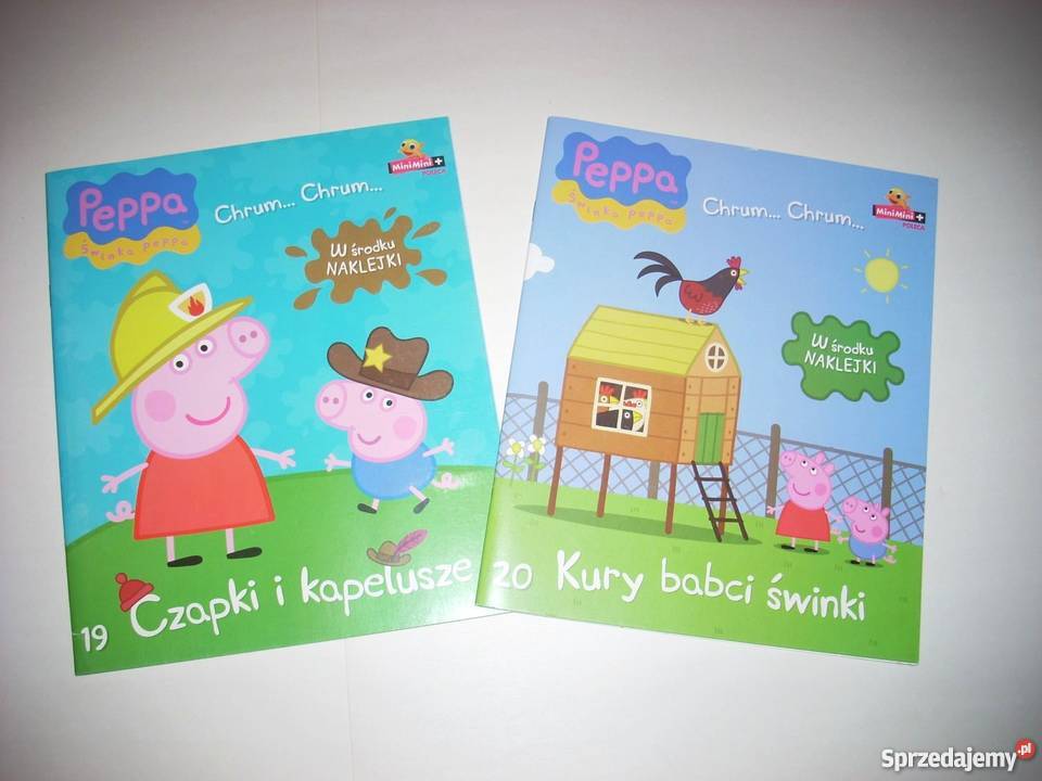 Świnka Peppa Nowa Książeczka tom 19 i 20 małopolskie Nowy Sącz