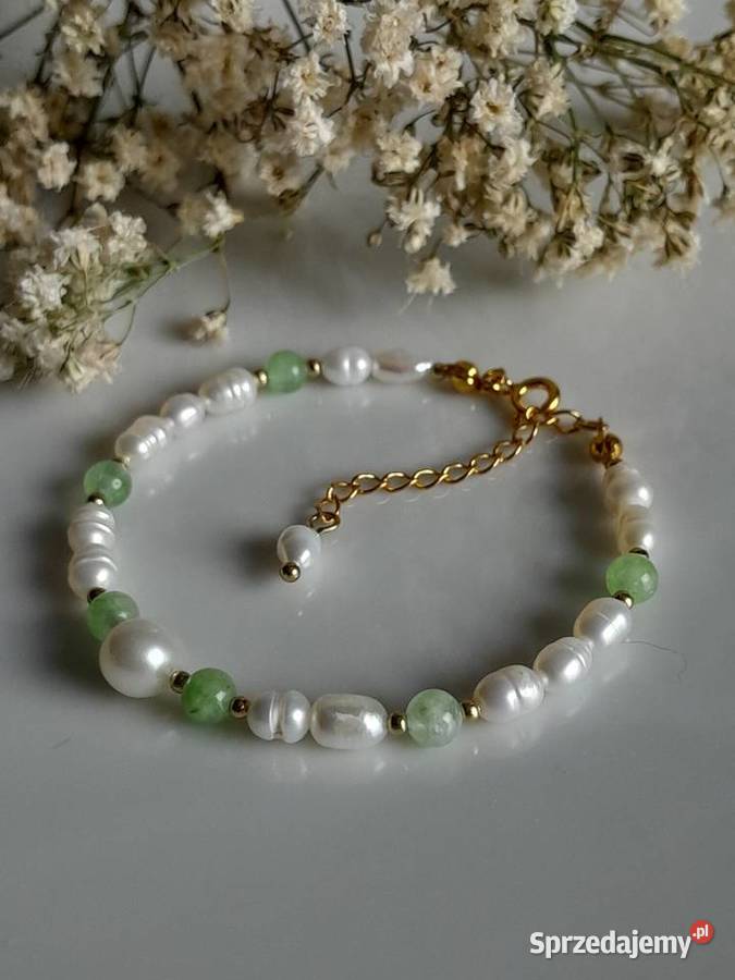 Bransoletka z Kamienie naturalnych Perła Bielsko-Biała