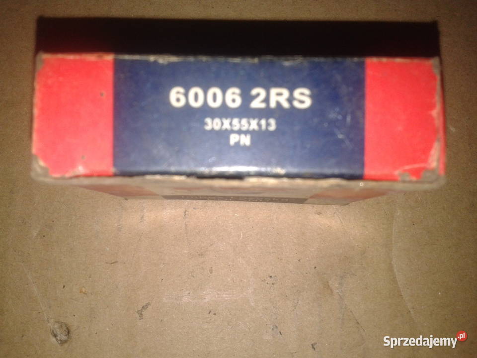 łożysko FŁT 6006 2RS 30x55x13 Made in Poland Pozostałe Chełm sprzedam