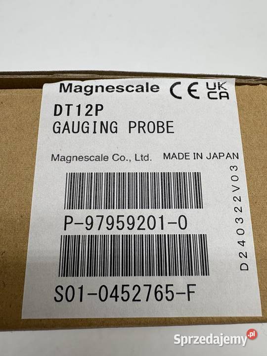 Magnescale DT12P Gauging Probe Warszawa sprzedam