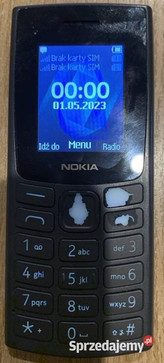 Telefon komórkowy Nokia TA1557 seniora czarny Warszawa