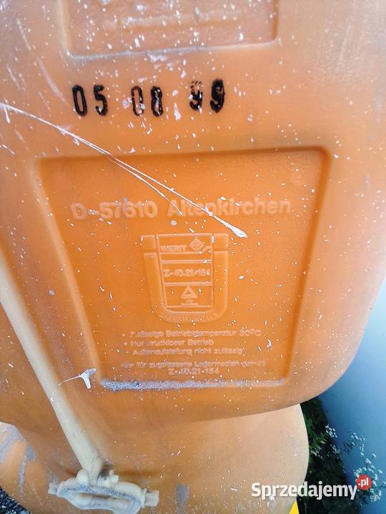Zbiornik 1500 l na olej opałowy Bydgoszcz sprzedam