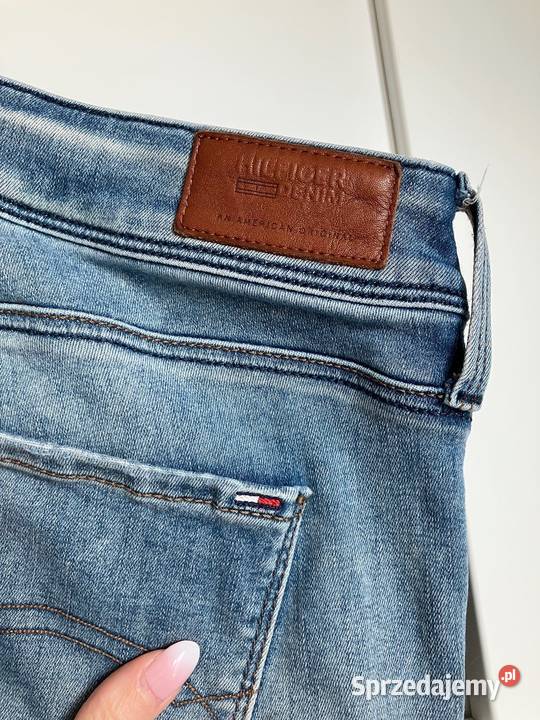 Damskie jeansy biodrówki Tommy Hilfiger Natalie Nisko