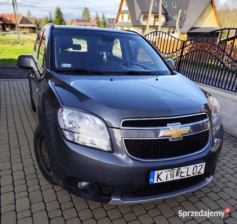 Chevrolet Orlando 18gaz 19000 Rok produkcji 2012 Orlando Biały Dunajec