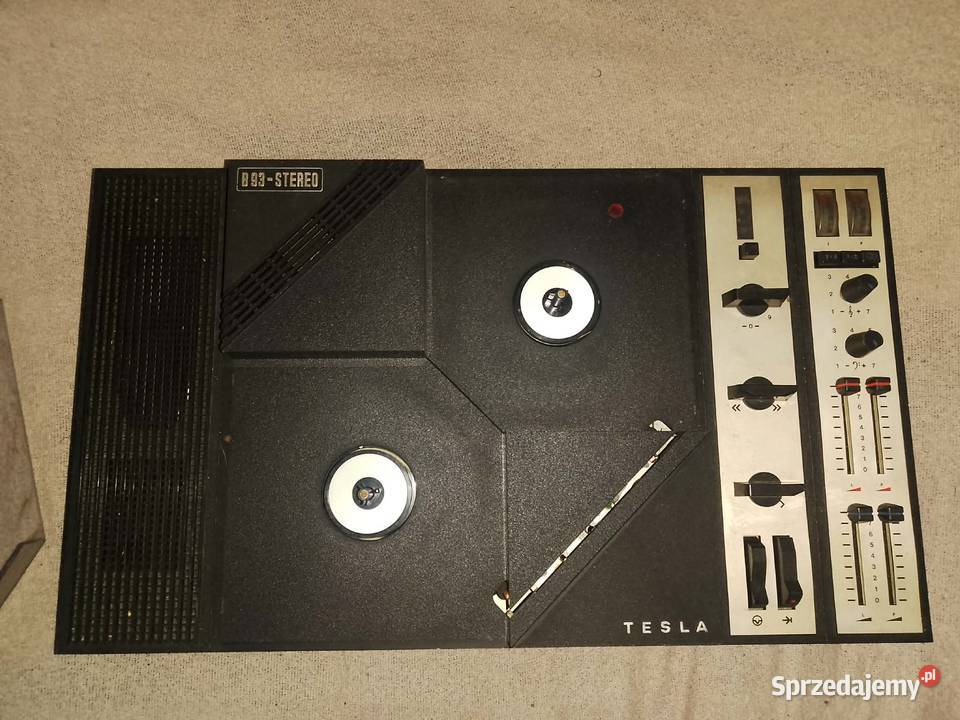 Magnetofon szpulowy TESLA B 93 Stereo