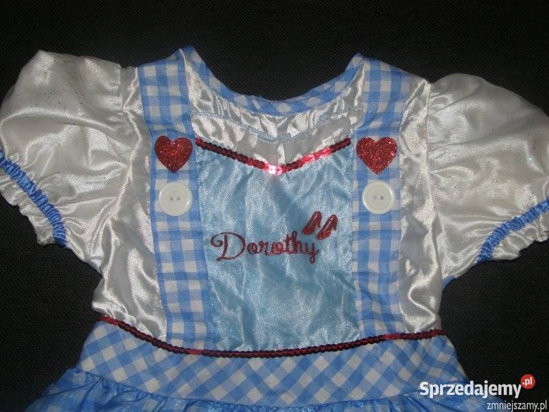 Strój Dorotka Dorothy Czarnoksiężnik z Krainy Oz Sukienki i spódniczki Siedlce