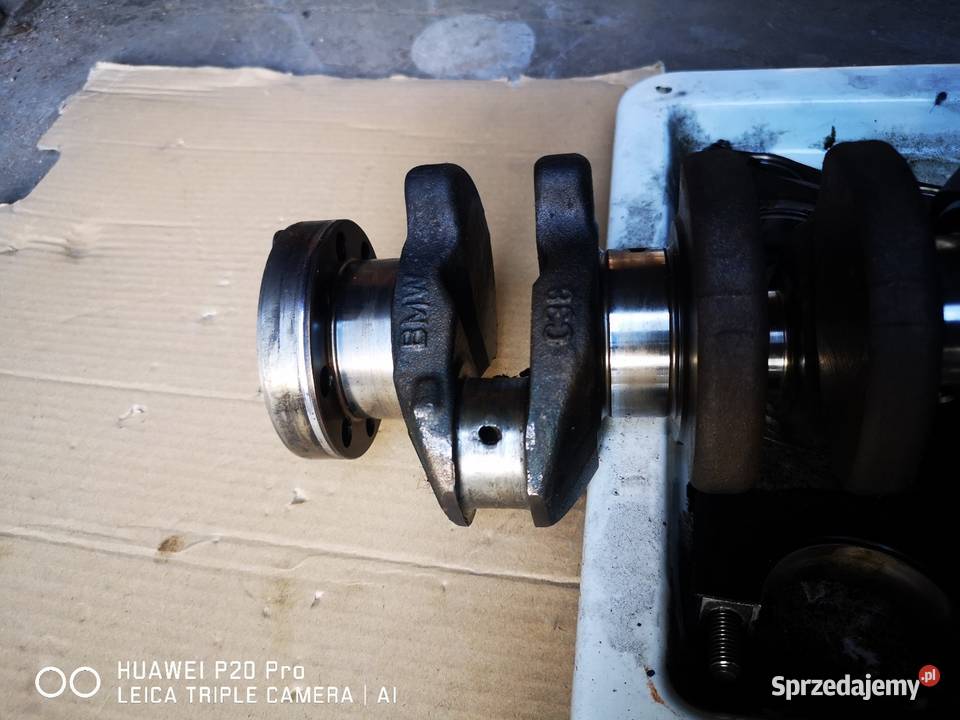 Wał korbowy BMW E60 535D 7792330 30Diesel 200Kw osobowe Pozostałe