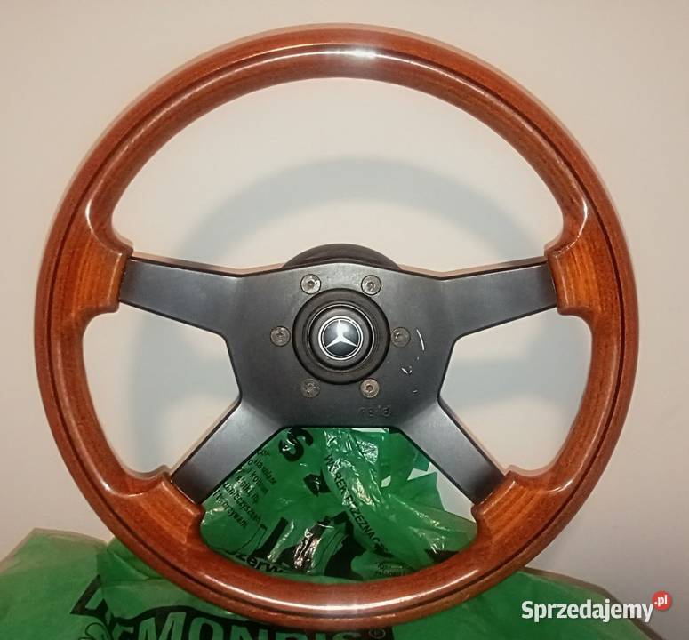 Kierownica drewniana raid KBA 70075 Mercedes 190 Szczecin sprzedam