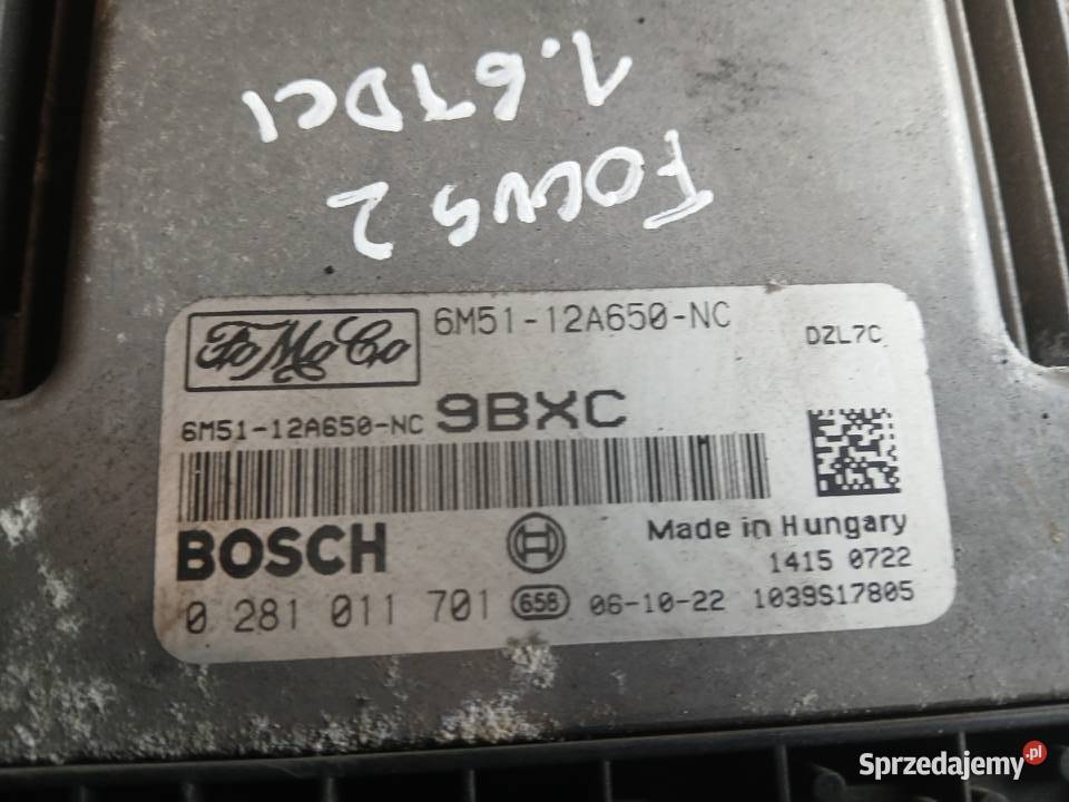 Komputer sterownik silnika Ford Focus mk2 16 Radłów sprzedam