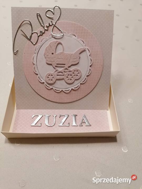 Narodziny dziecka sztalugowa w pudelku śląskie Strzebiń