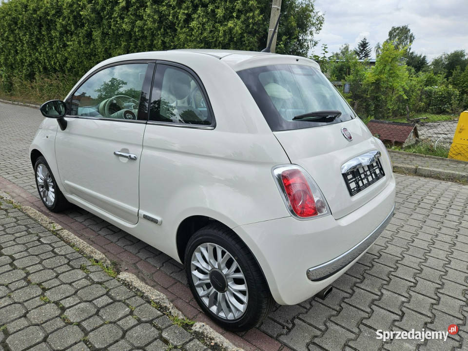 Fiat 500 Klimatyzacja Komputer Szklany dach I wielofunkcyjna kierownica Ruda Śląska