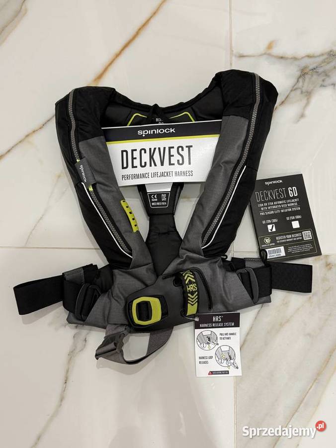 Kamizelka ratunkowa Deckvest 6D 170 z systemem Gdańsk