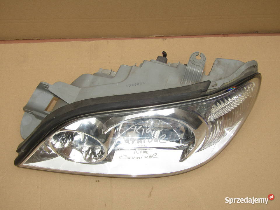LAMPA PRZEDNIA LEWA PRAWA KIA CARNIVAL I 9904r Mysłaków sprzedam