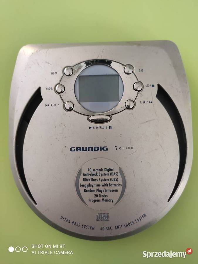 Odtwarzacz CD Discman GRUNDIG SQUIXX CDP 4102 AS Białystok