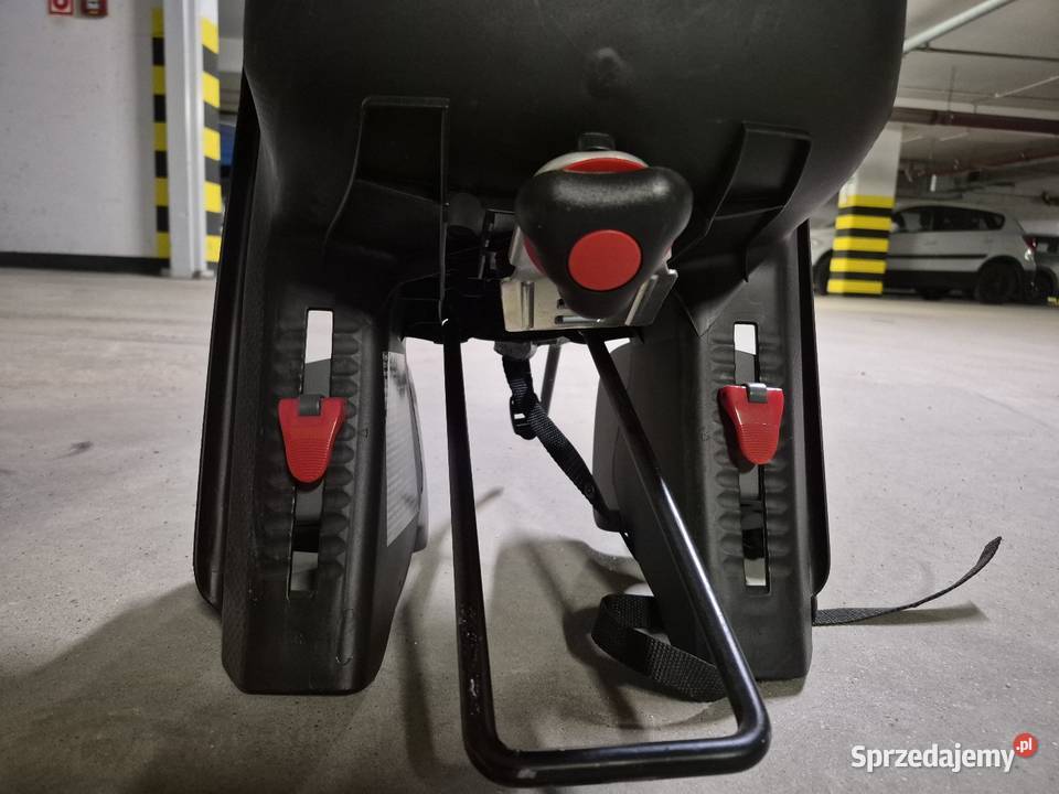 Fotelik rowerowy tylny Polisport BILBY czarny Gdańsk