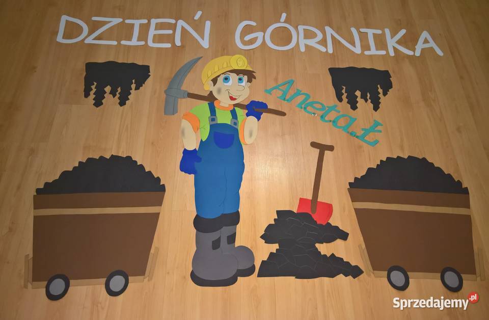 Dekoracje na Dzień Górnika z brystolu 504 102 Garwolin sprzedam