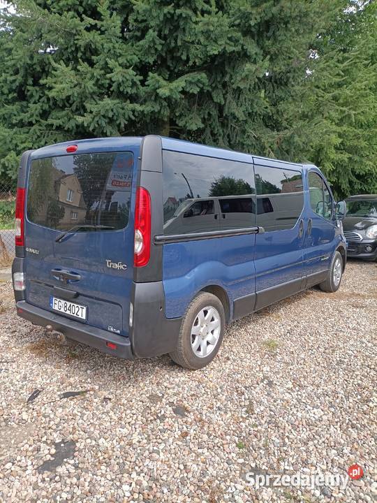 RENAULT TRAFIC 25 DCI 9 osobowy immobilizer lubuskie
