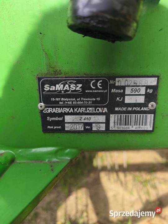 Zgrabiarka Samasz Z410 SaMasz